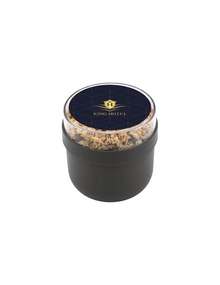 Brabantia Make & Take Pot à yaourt Matières : silicone Couleurs : gris foncé Contenance : 500 ml accessoire événementiel unique