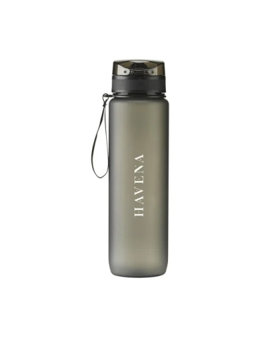 Hydrate Water Bottle 1 L bouteille Matières : silicone Couleurs : noir Contenance : 1 L 2