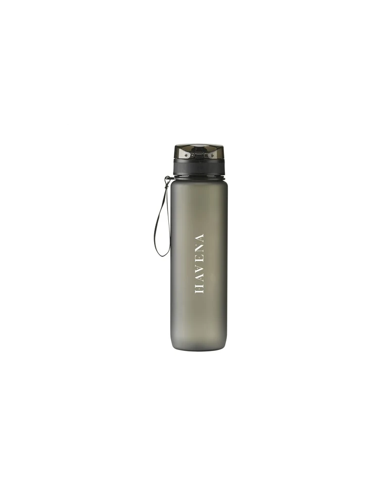 Hydrate Water Bottle 1 L bouteille Matières : silicone Couleurs : noir Contenance : 1 L goodies publicitaire événementiel
