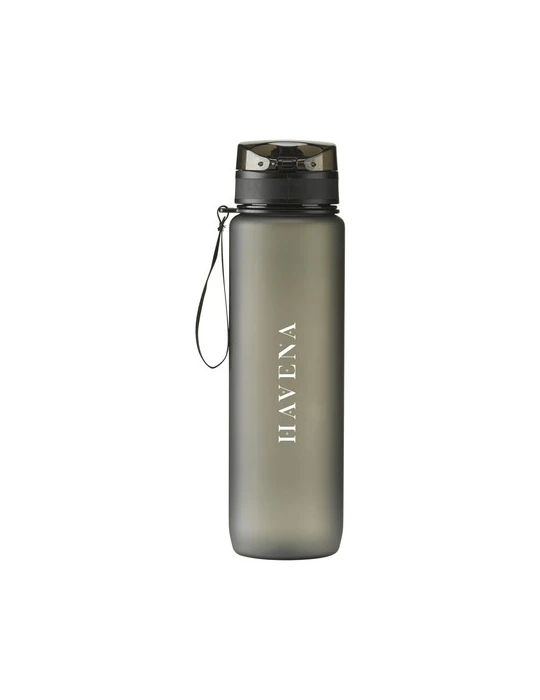 Hydrate Water Bottle 1 L bouteille Matières : silicone Couleurs : noir Contenance : 1 L goodies publicitaire événementiel