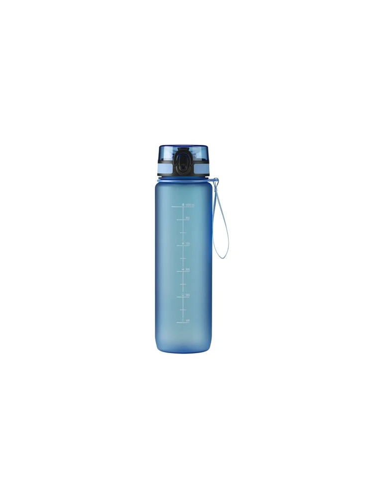 Hydrate Water Bottle 1 L bouteille Matières : silicone Couleurs : bleu Contenance : 1 L cadeau entreprise pas cher