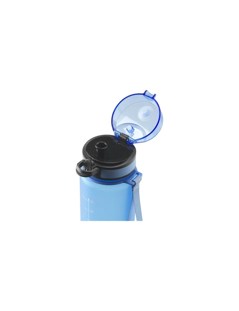 Hydrate Water Bottle 1 L bouteille Matières : silicone Couleurs : bleu Contenance : 1 L personnalisation rapide en France
