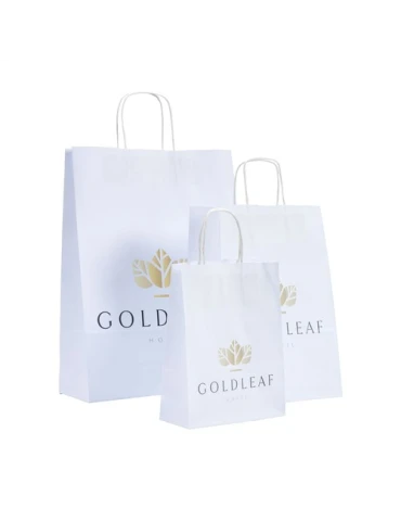 Pagari Paper Bag A5 sac en papier Matières : papier Couleurs : blanc 2