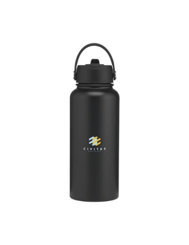 Eddy RCS Recycled Steel Bottle 900 ml bouteille Matières : polypropylène (PP) Couleurs : noir Contenance : 900 ml 2