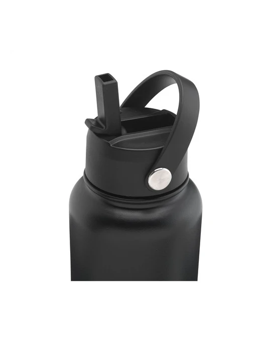 Eddy RCS Recycled Steel Bottle 900 ml bouteille Matières : polypropylène (PP) Couleurs : noir Contenance : 900 ml goodies entrep