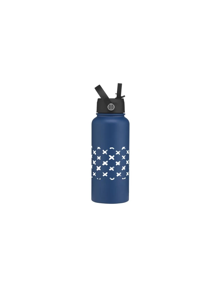 Eddy RCS Recycled Steel Bottle 900 ml bouteille Matières : polypropylène (PP) Couleurs : bleu océan Contenance : 900 ml personna