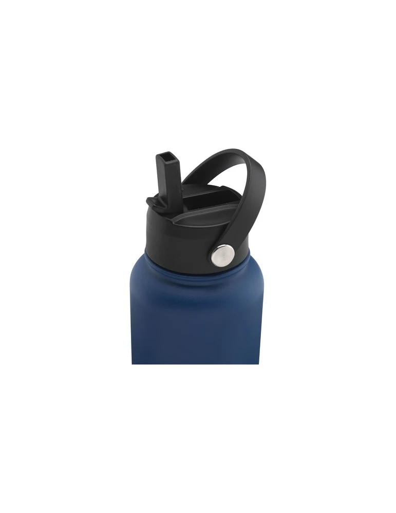 Eddy RCS Recycled Steel Bottle 900 ml bouteille Matières : polypropylène (PP) Couleurs : bleu océan Contenance : 900 ml accessoi