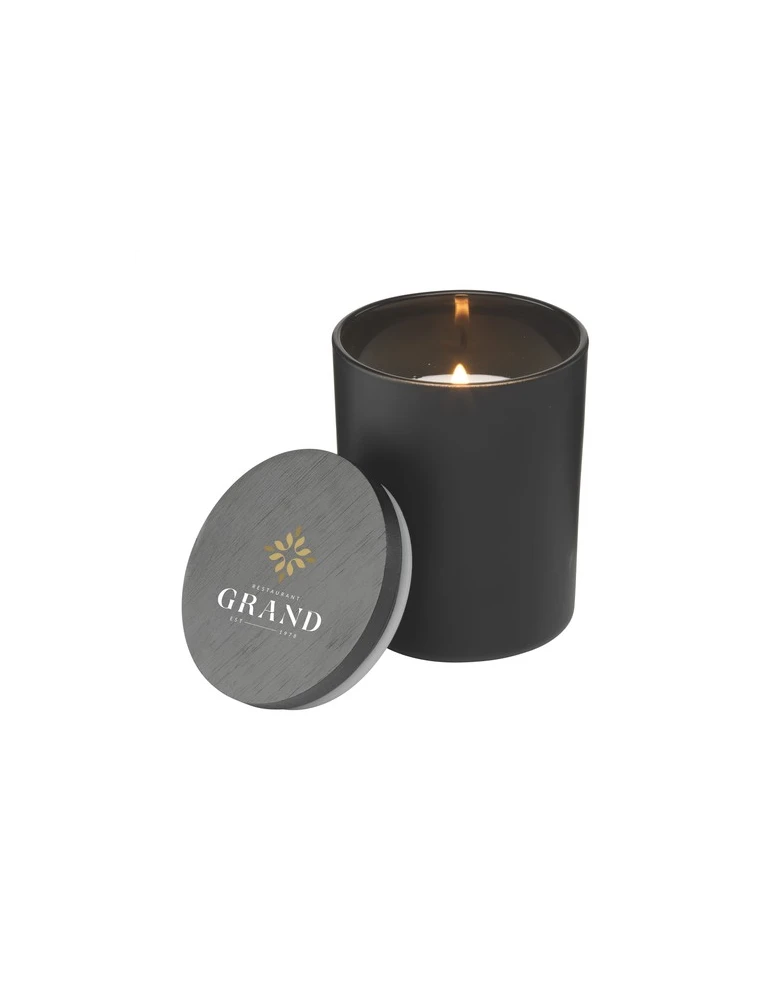Wooosh Scented Candle Classic Jasmine bougie parfumée Matières : bois Couleurs : noir