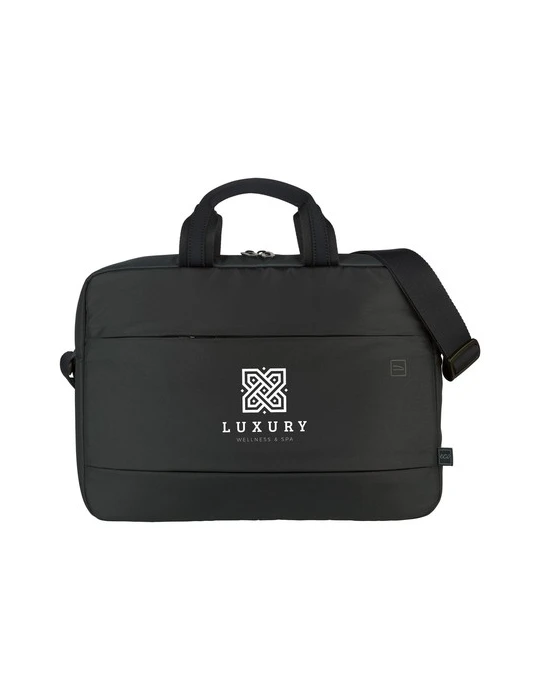 Tucano Global 2 Business Laptopbag 15,6 inch Matières : PET recyclé Couleurs : noir Contenance : 10,5 L