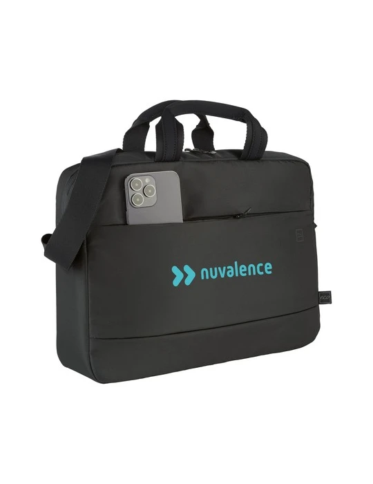 Tucano Global 2 Business Laptopbag 15,6 inch Matières : PET recyclé Couleurs : noir Contenance : 10,5 L livraison express 24h 48