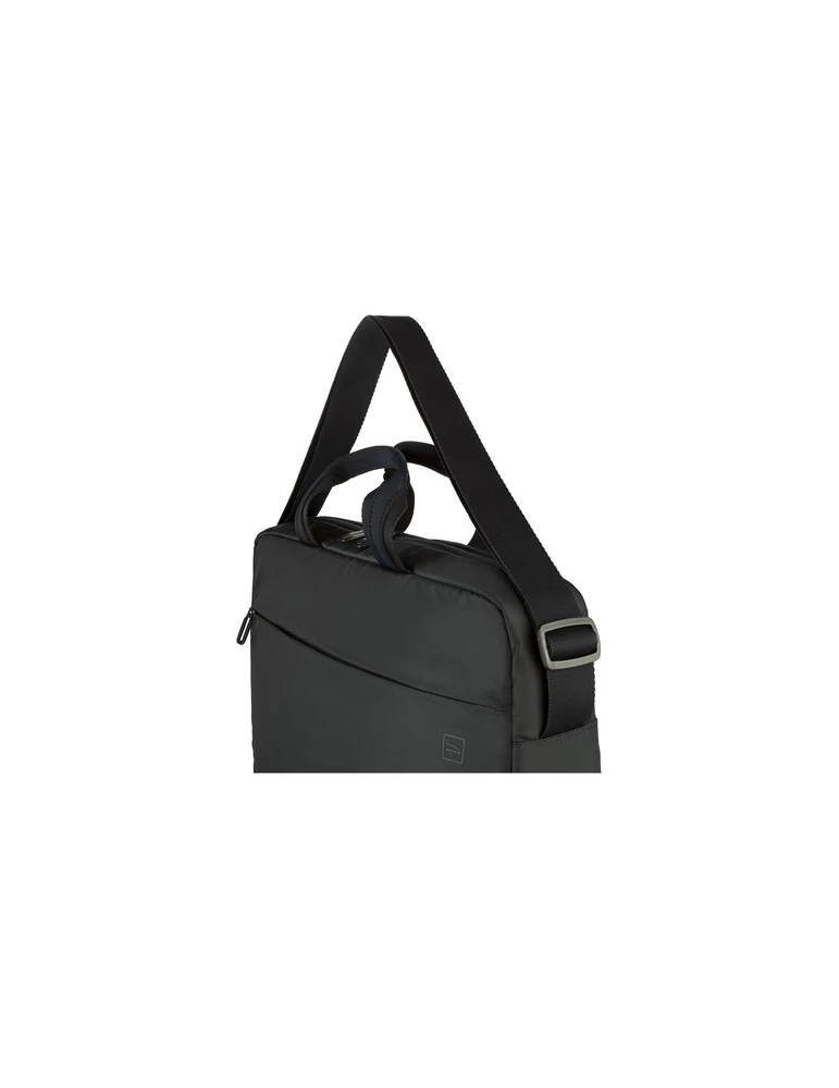 Tucano Global 2 Business Laptopbag 15,6 inch Matières : PET recyclé Couleurs : noir Contenance : 10,5 L accessoire événementiel 