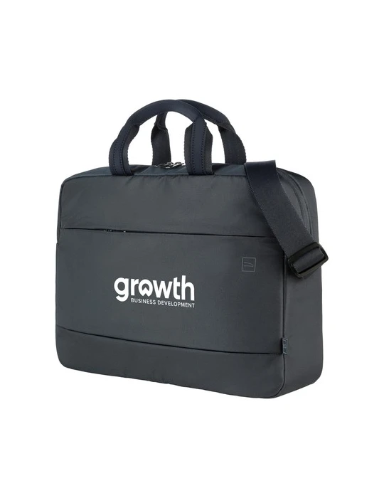 Tucano Global 2 Business Laptopbag 15,6 inch Matières : PET recyclé Couleurs : bleu foncé Contenance : 10,5 L cadeau entreprise 