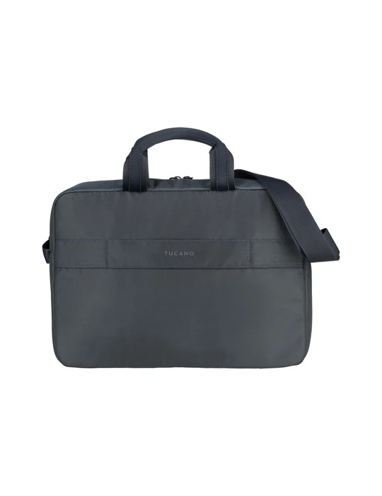 Tucano Global 2 Business Laptopbag 15,6 inch Matières : PET recyclé Couleurs : bleu foncé Contenance : 10,5 L impression haute d