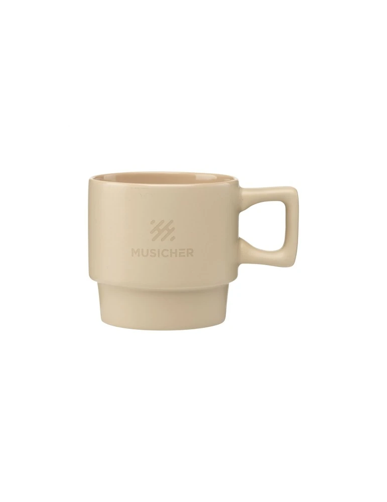 Wooosh Sorana Mug 250 ml Matières : céramique Couleurs : beige Contenance : 250 ml personnalisable avec votre logo
