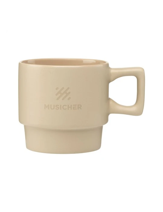 Wooosh Sorana Mug 250 ml Matières : céramique Couleurs : beige Contenance : 250 ml personnalisable avec votre logo