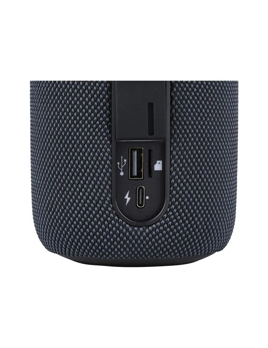 Halo Portable Bluetooth Speaker 16W Matières : silicone Couleurs : noir impression haute définition