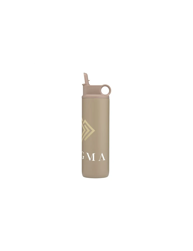 Bonny RCS Recycled Steel Sportflask 800 ml Matières : polypropylène (PP) Couleurs : beige Contenance : 800 ml personnalisable av