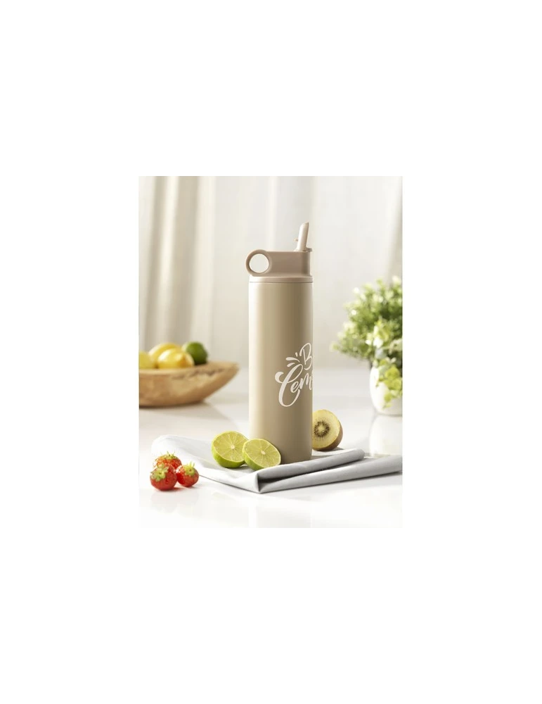 Bonny RCS Recycled Steel Sportflask 800 ml Matières : polypropylène (PP) Couleurs : beige Contenance : 800 ml personnalisation s