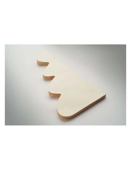 HARMOBIG Décoration de Noël en papier Matières : papier recyclé Couleurs : beige cadeau collaborateur premium