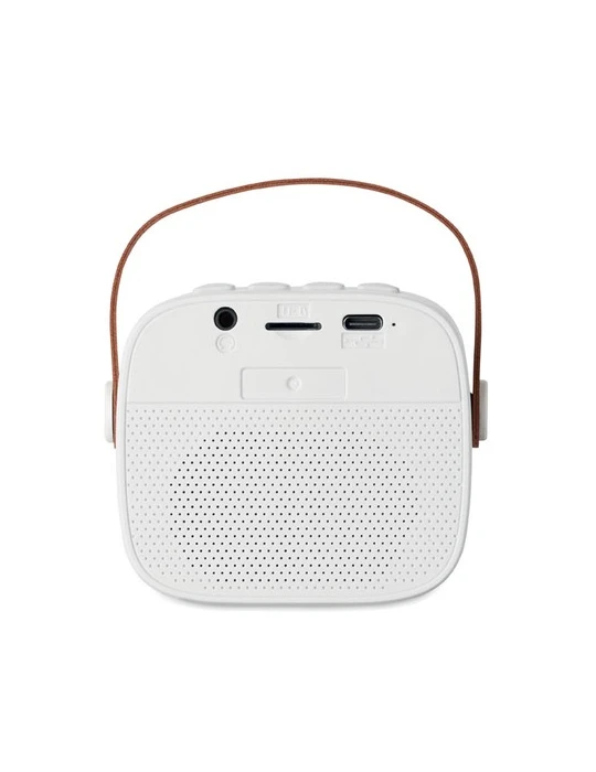 KARASETA Enceinte sans fil 5W Couleurs : blanc goodies publicitaire événementiel