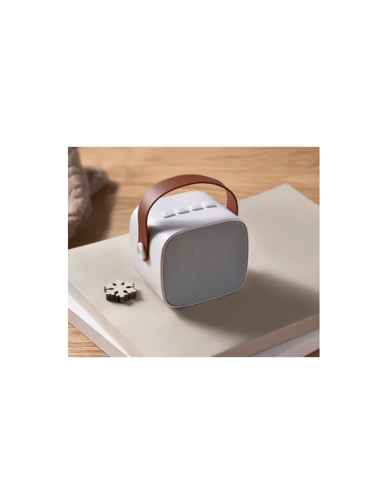 KARASETA Enceinte sans fil 5W Couleurs : blanc objet promotionnel éco-responsable