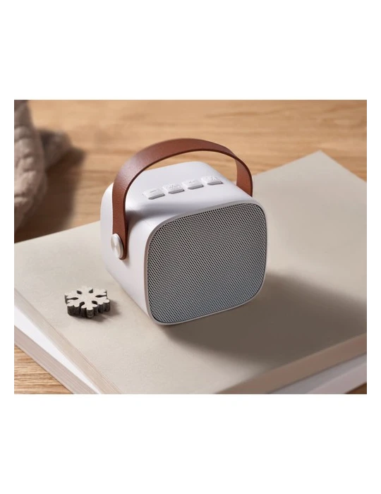 KARASETA Enceinte sans fil 5W Couleurs : blanc objet promotionnel éco-responsable