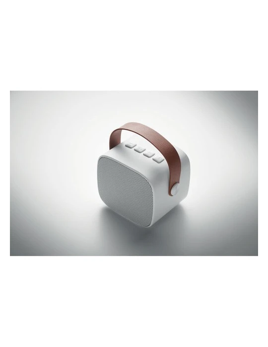 KARASETA Enceinte sans fil 5W Couleurs : blanc cadeau collaborateur premium