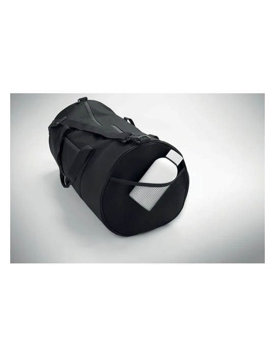 BANGKOK Sac de sport en 600D RPET Couleurs : noir goodies publicitaire événementiel