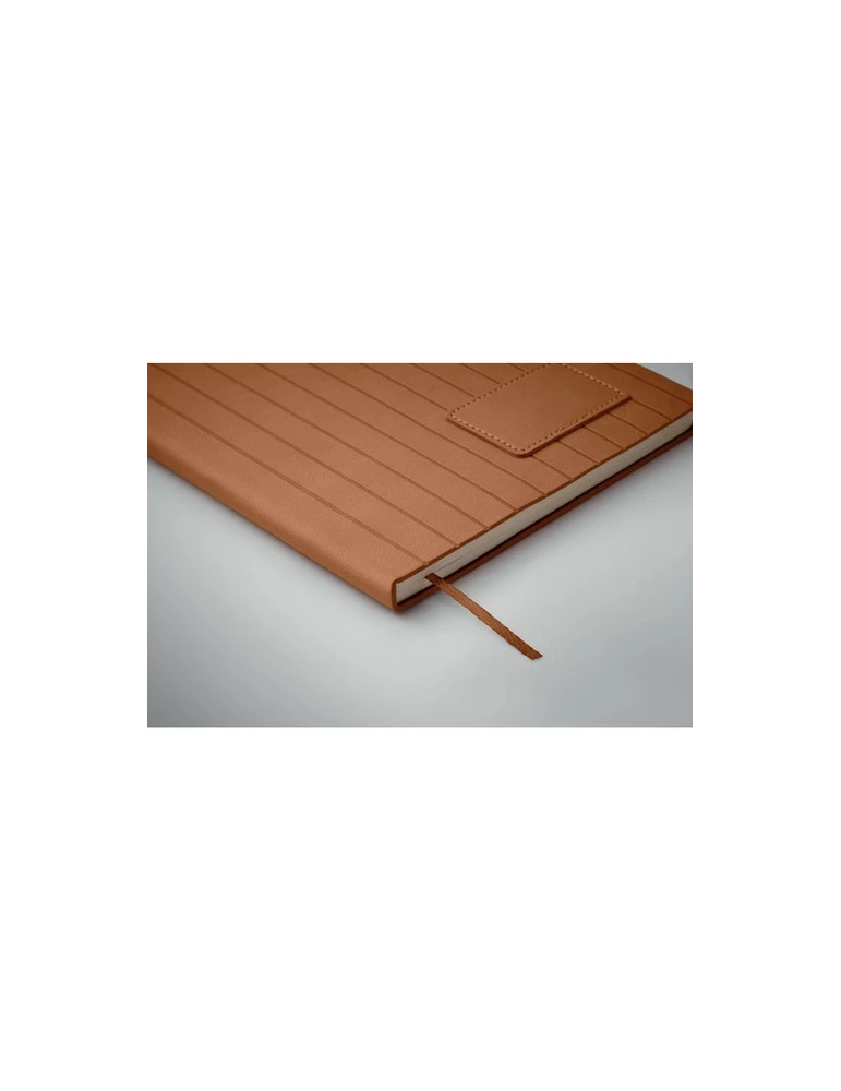 TINTRAY Carnet A5 effet patine Matières : papier recyclé Couleurs : marron objet publicitaire robuste