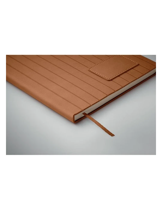 TINTRAY Carnet A5 effet patine Matières : papier recyclé Couleurs : marron objet publicitaire robuste