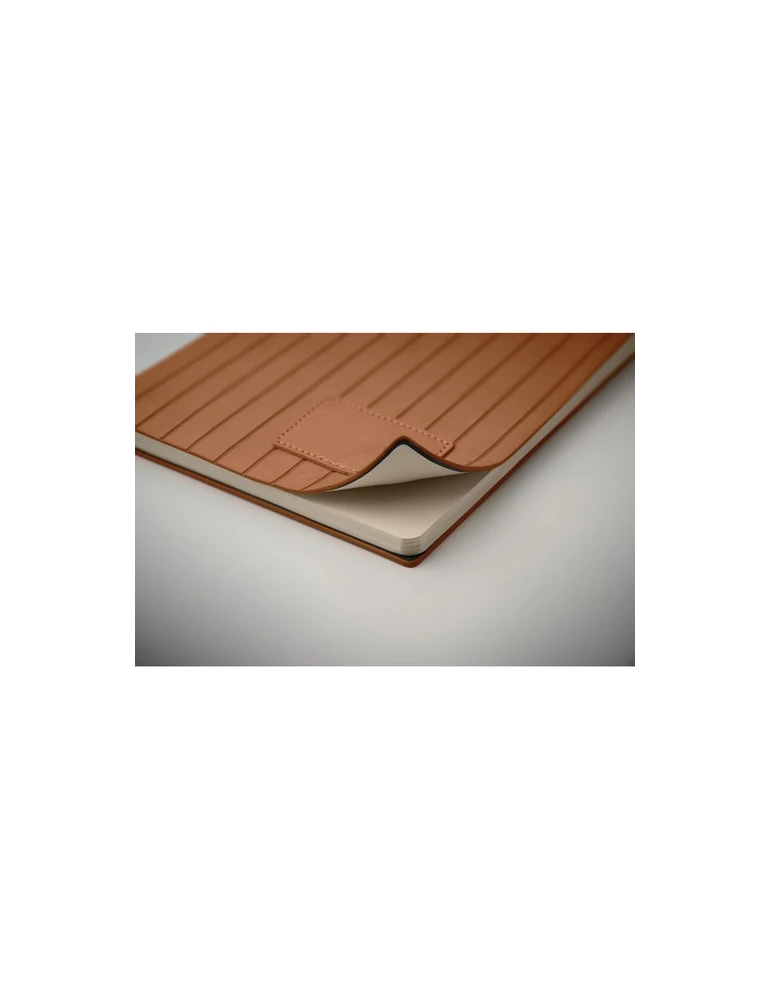 TINTRAY Carnet A5 effet patine Matières : papier recyclé Couleurs : marron goodies personnalisé en stock