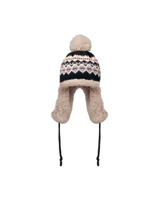 YULONG Bonnet avec caches-oreilles Matières : acrylique Couleurs : noir