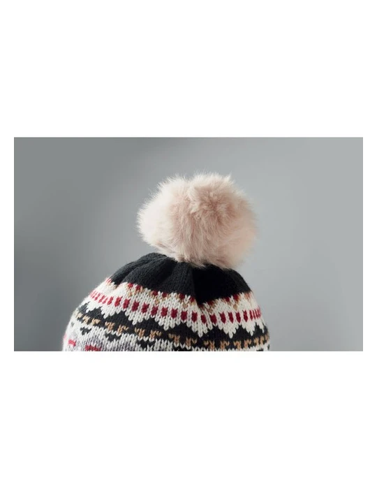 YULONG Bonnet avec caches-oreilles Matières : acrylique Couleurs : noir livraison express 24h 48h