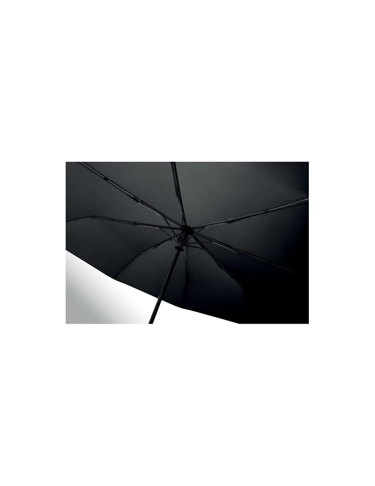 UMKRAB Parapluie tempête 21 pouces Matières : PET Couleurs : noir cadeau affaires élégant