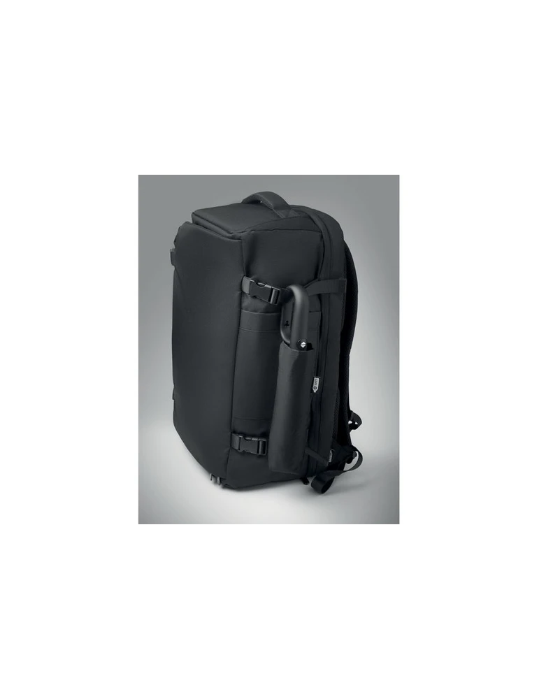 UMKRAB Parapluie tempête 21 pouces Matières : PET Couleurs : noir objet promotionnel éco-responsable