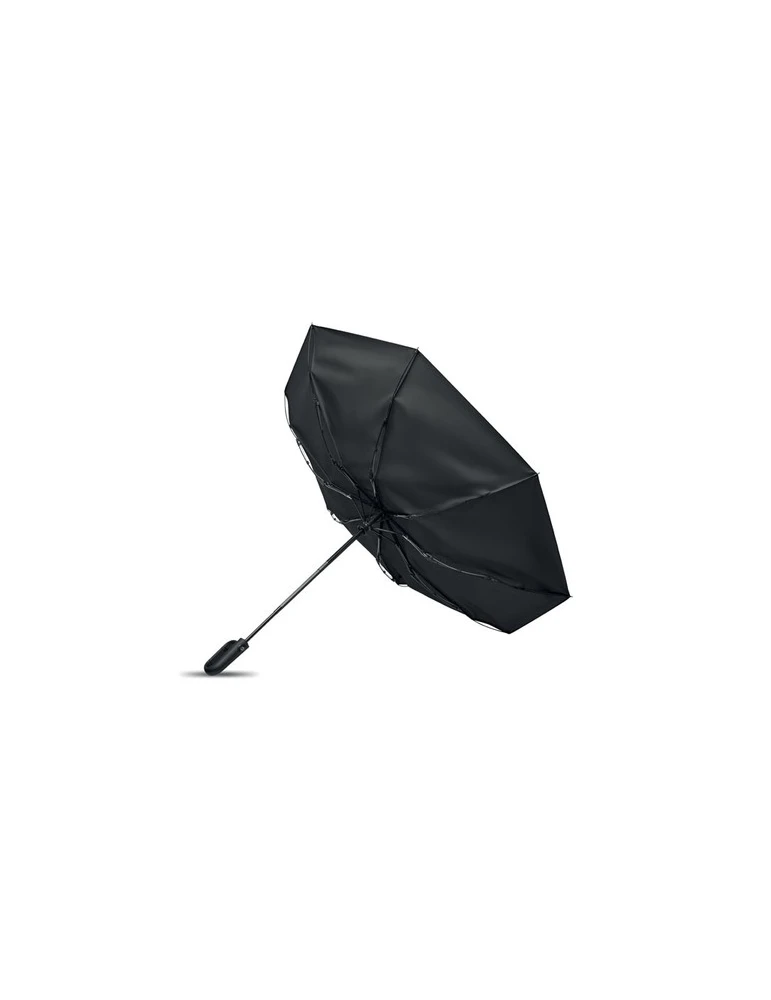 UMKRAB Parapluie tempête 21 pouces Matières : PET Couleurs : noir objet publicitaire robuste