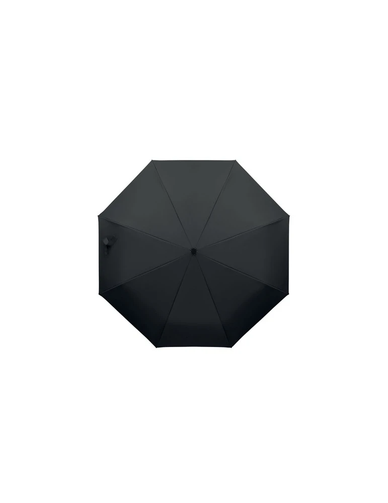 UMKRAB Parapluie tempête 21 pouces Matières : PET Couleurs : noir personnalisable avec votre logo