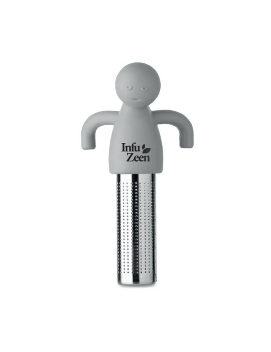 NINOT Infuseur à thé Couleurs : gris objet promotionnel éco-responsable
