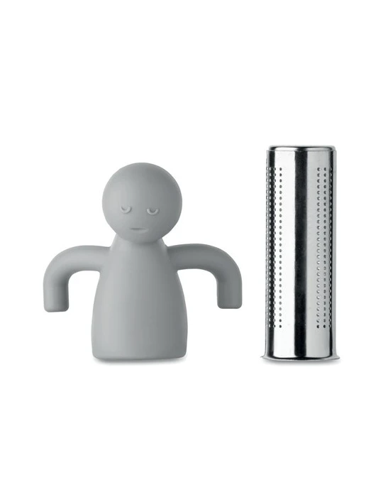 NINOT Infuseur à thé Couleurs : gris goodies publicitaire événementiel