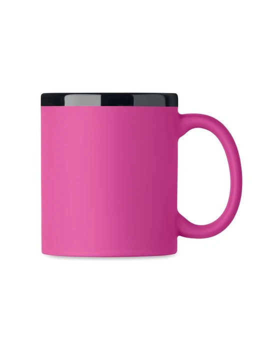 RUBY Mug en céramique 300ml Couleurs : fuchsia cadeau entreprise pas cher