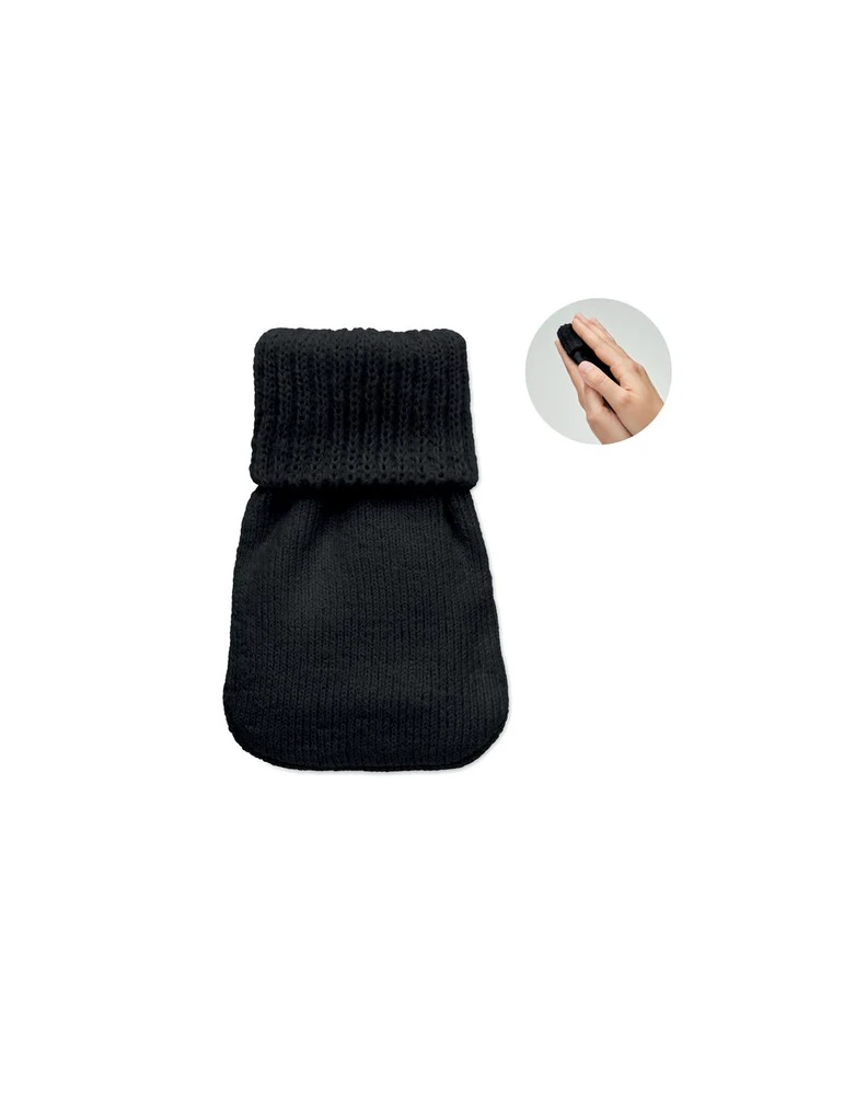 WARMMUFF Chaufferette polyester tricot Matières : PET Couleurs : noir