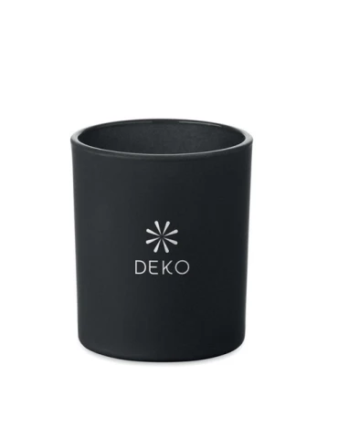 KIVAS WOOD Bougie en cire végétale 80 gr Matières : verre Couleurs : noir 2