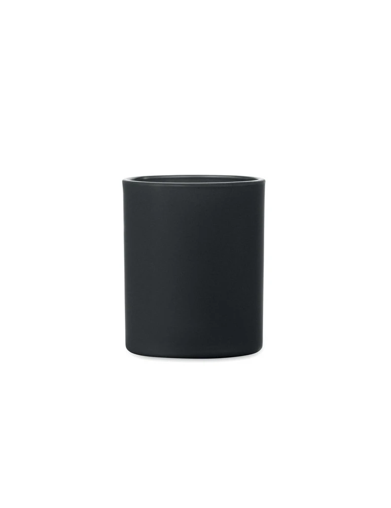 KIVAS WOOD Bougie en cire végétale 80 gr Matières : verre Couleurs : noir accessoire événementiel unique