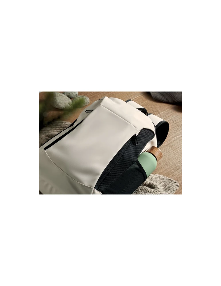 KOROVIN Sac à dos pour ordinateur 15" Couleurs : blanc cassé objet publicitaire robuste