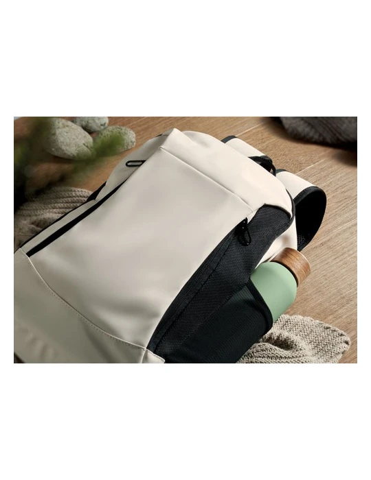 KOROVIN Sac à dos pour ordinateur 15" Couleurs : blanc cassé objet publicitaire robuste