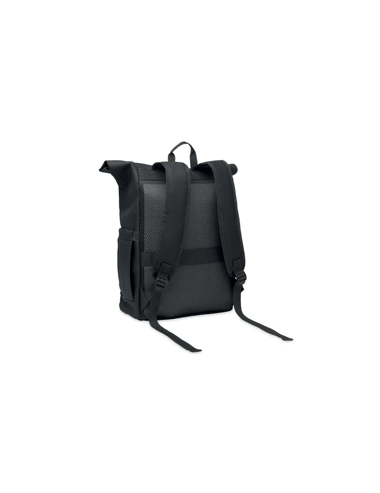 BANGKOK ROLL Sac à dos pour portable 600D Couleurs : noir cadeau entreprise pas cher