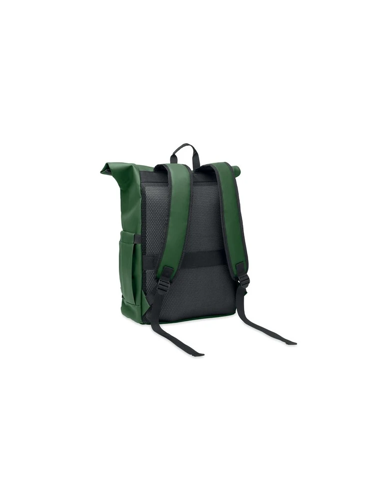 BANGKOK ROLL Sac à dos pour portable 600D Couleurs : vert foncé livraison express 24h 48h