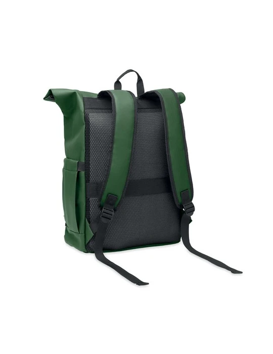 BANGKOK ROLL Sac à dos pour portable 600D Couleurs : vert foncé livraison express 24h 48h