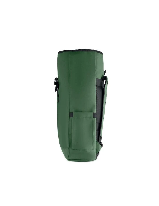 BANGKOK ROLL Sac à dos pour portable 600D Couleurs : vert foncé goodies publicitaire événementiel