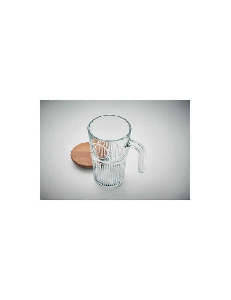 VITRIO JAR Mug en verre 450ml Matières : verre Couleurs : transparent personnalisable avec votre logo